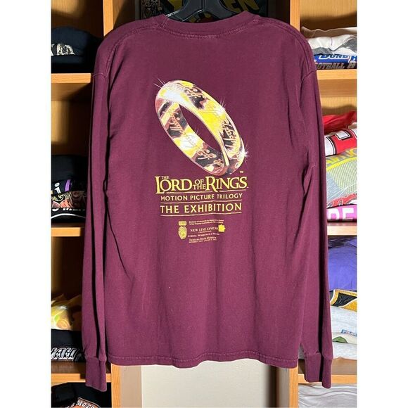 Vintage 2005 The Lord Of The Rings Motion Picture Trilogy Promo L/S Shirt - Picture 1 of 5
